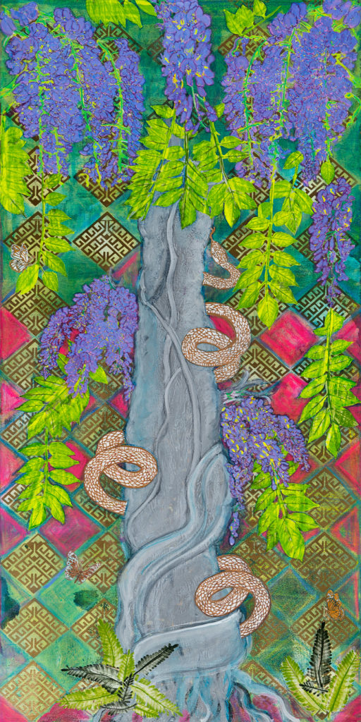 Modern Decoupage Commissioned artwork by Alexandra90210